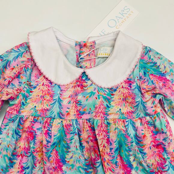 NWT The Oaks Apparel 9M Mary Mills Whimiscal Tree Bubble - Picture 3 of 5